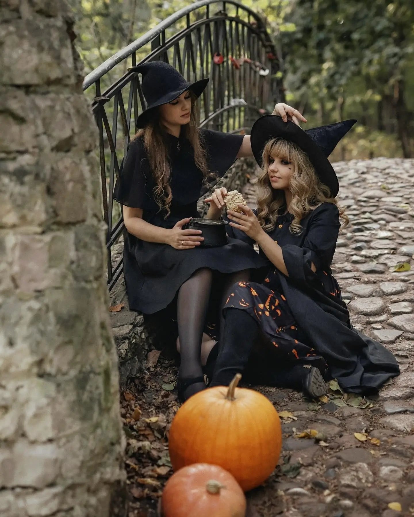 🔥Last Day 49% OFF👻Women Gothic Knitting Black Wizard Hat