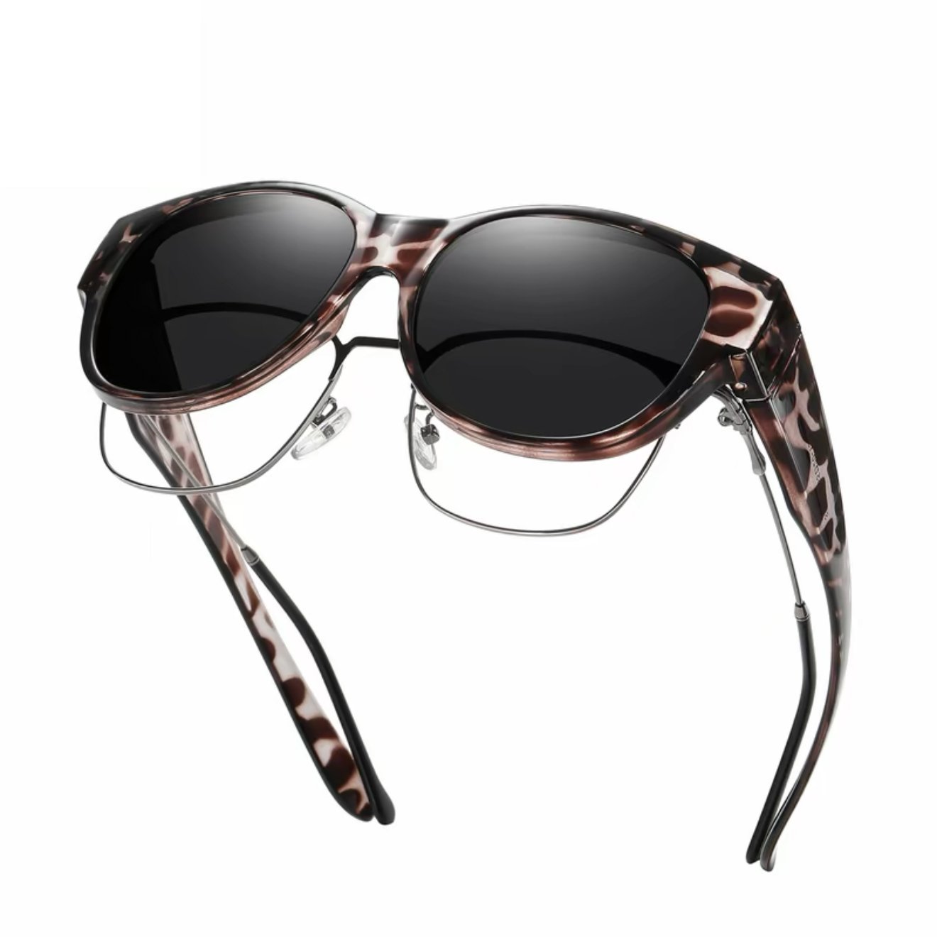 📢😎 2025 New Polarized UV400 Protection Trendy Round Cat-eye Sunglasses 😺🕶️