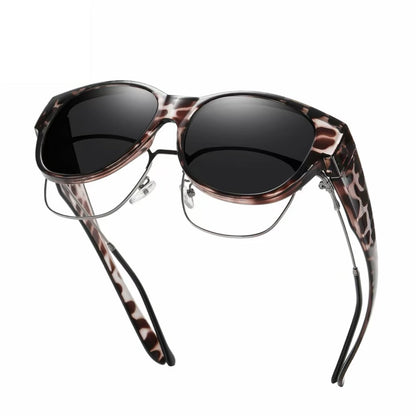 📢😎 2025 New Polarized UV400 Protection Trendy Round Cat-eye Sunglasses 😺🕶️