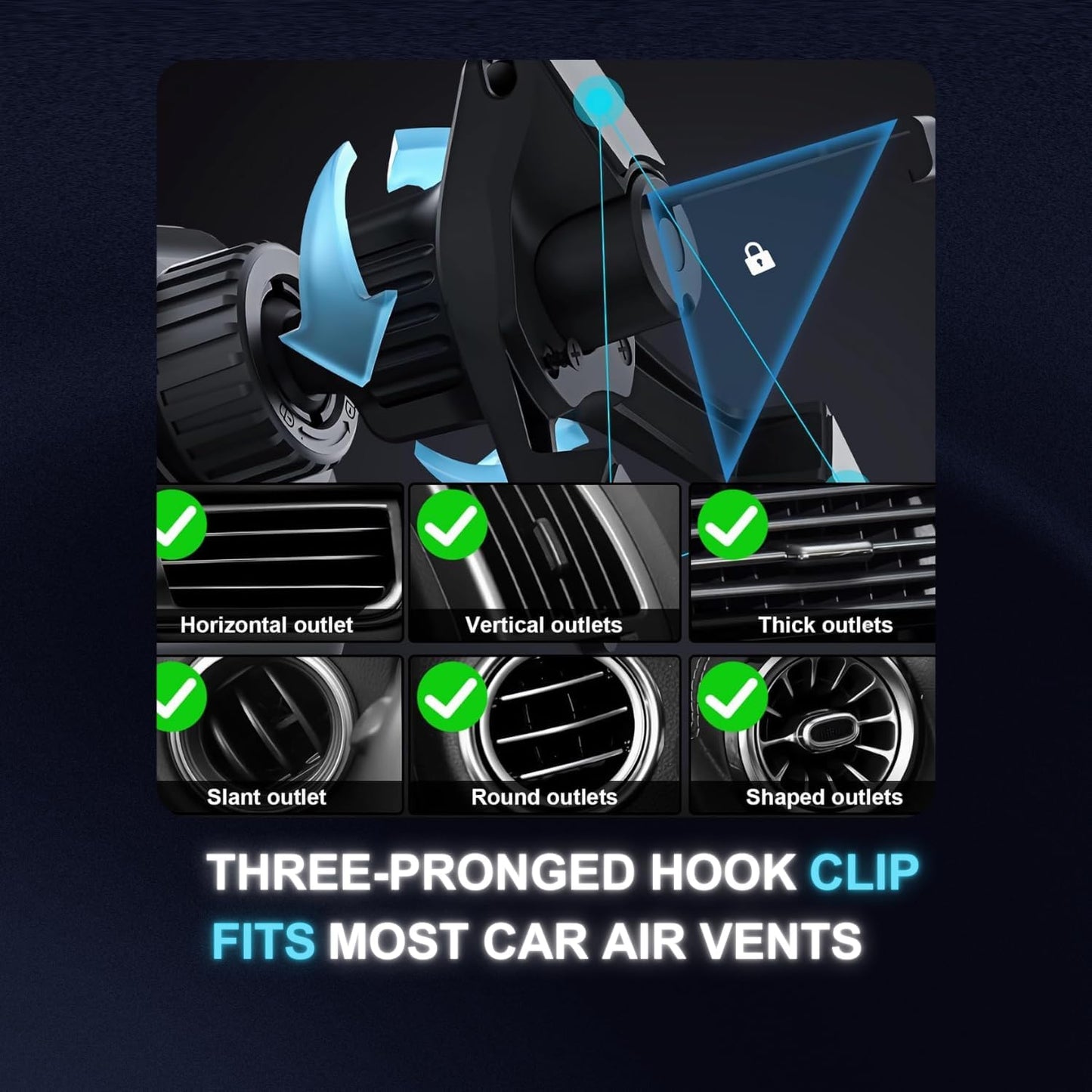 🎁Flash Sale💥2025 Smart 360° Wireless Charger Phone Holder