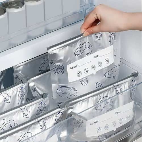 Reusable Aluminum Foil Sealable Storage Bags