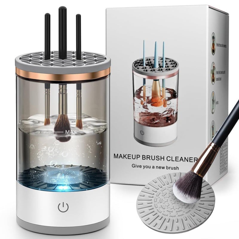 Discount (Today Only)Automatic Makeup Brush Cleaner Machine