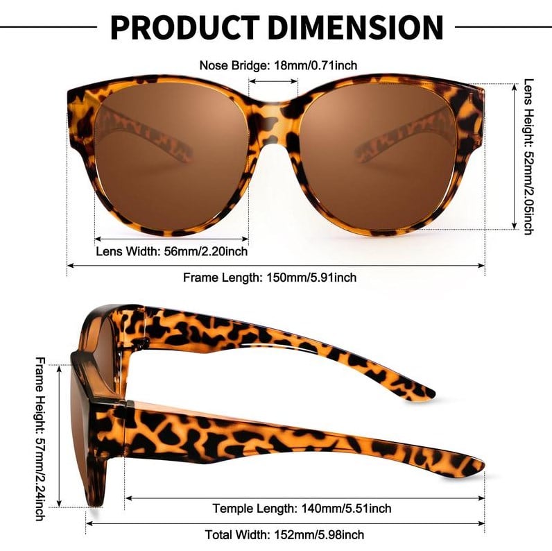 📢😎 2025 New Polarized UV400 Protection Trendy Round Cat-eye Sunglasses 😺🕶️
