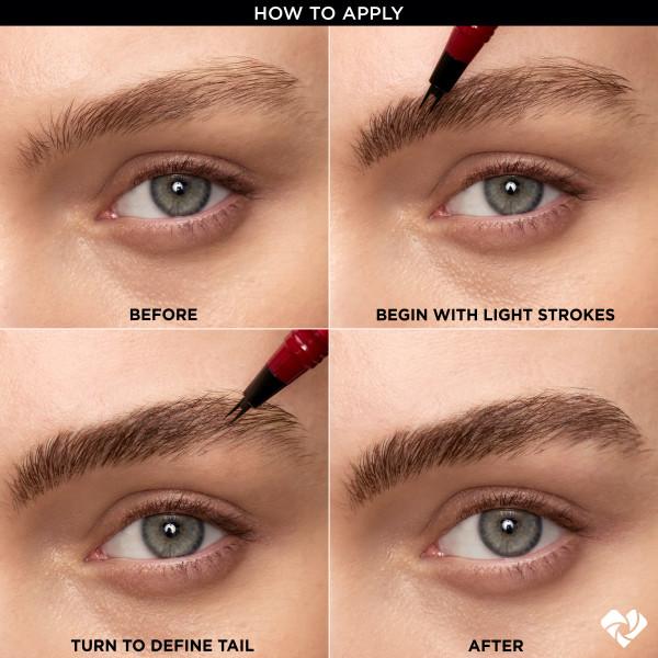 🏆Buy 1 Get 1 Free🔥Waterproof and sweat-proof double-ended eyebrow pencil👩🏻