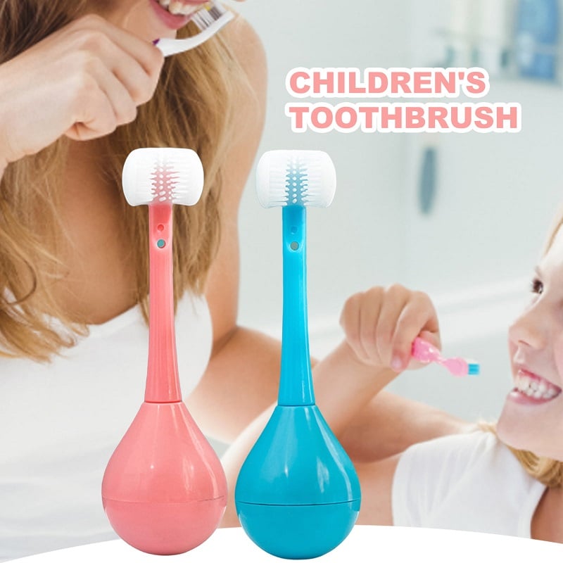 👼🏻🪥Three-sided Children's Toothbrush