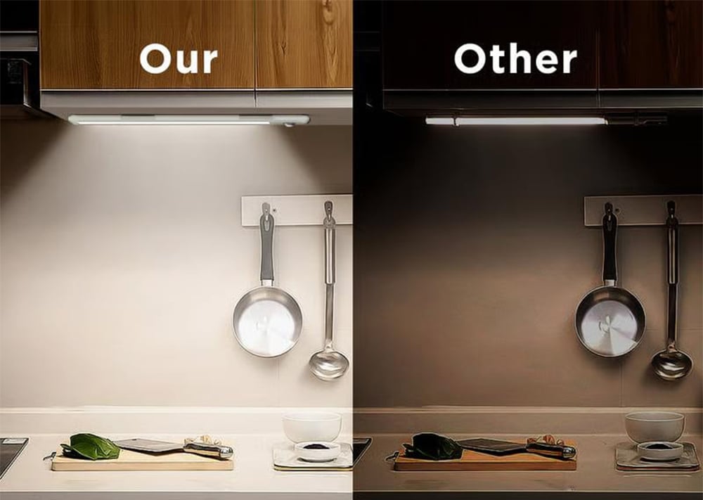 💡Under Cabinet Lights-52LED Motion Sensor Night Light Indoor