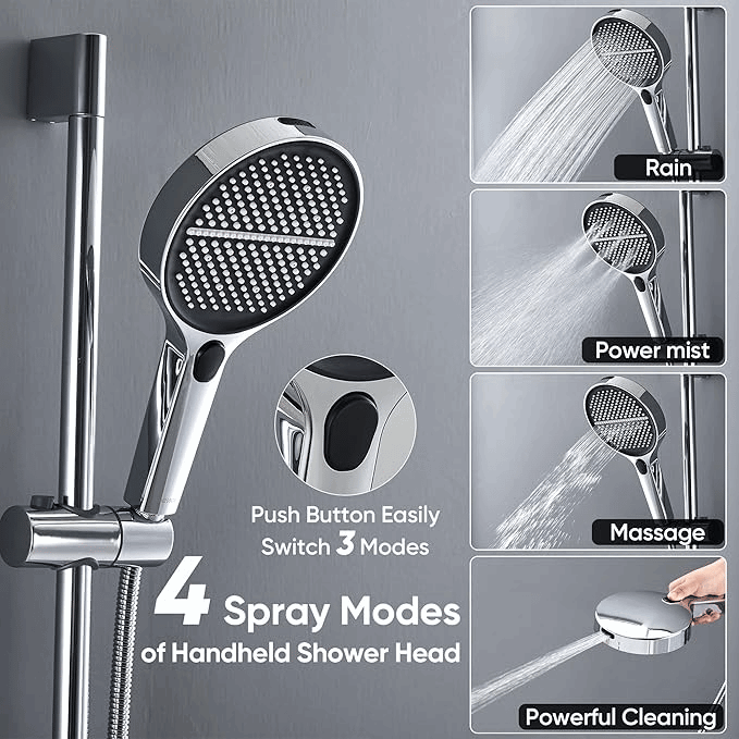 🏆Flash Sale⚡ 50K+ SOLD! Almost Gone-💥💥2025 New Product 💥High-End Pressurized Large Panel Shower Head