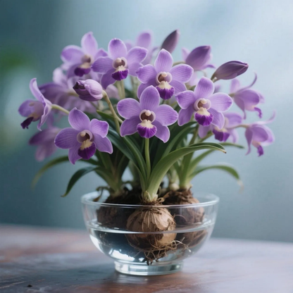 🐵💮 Monkey Orchid bulbs - can survive in soil or hydroponics💧🌱