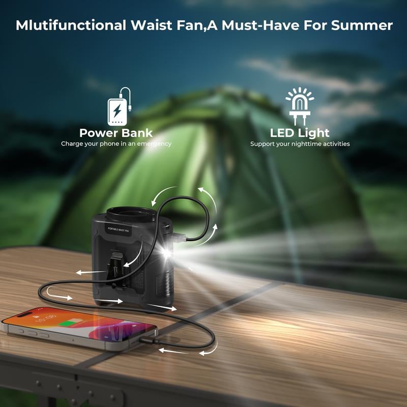 Today only: Special offer 🔥Outdoor clip-on waist fan