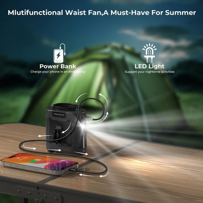 Today only: Special offer 🔥Outdoor clip-on waist fan