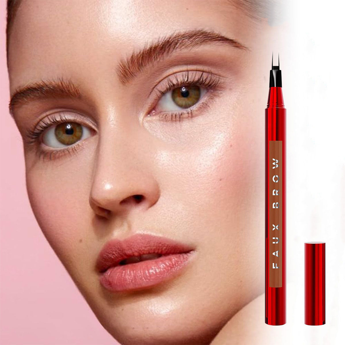 🏆Buy 1 Get 1 Free🔥Waterproof and sweat-proof double-ended eyebrow pencil👩🏻