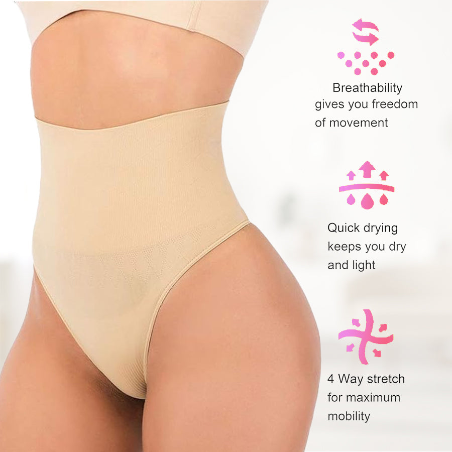 BeautyBlast™ DailyContour Shaping Panty – High Waist Tummy & Thigh Slimmer