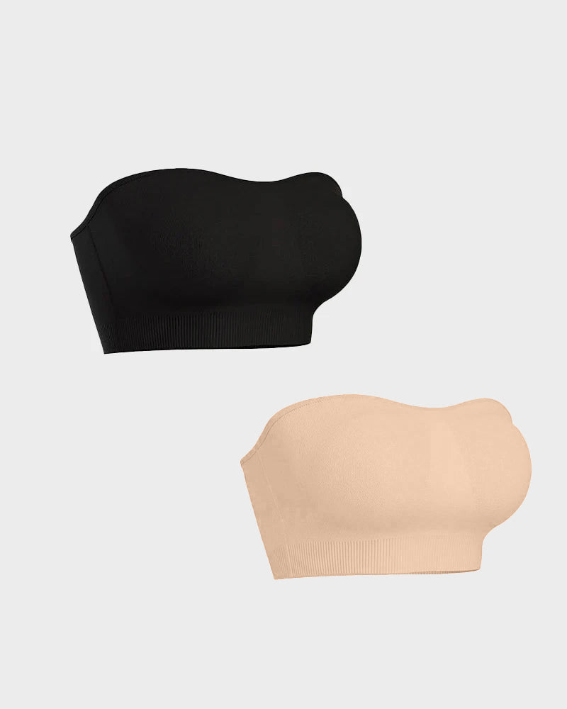 🔥Buy 2 Get 1 Free🔥Non-Slip Bandeau Seamless Wireless Strapless Bra