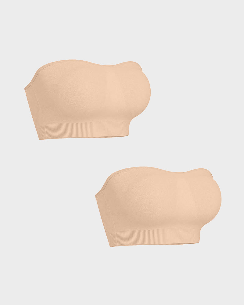 🔥30% OFF Hot Sale🔥Non-Slip Bandeau Seamless Wireless Strapless Bra