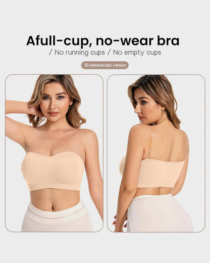 🔥30% OFF Hot Sale🔥Non-Slip Bandeau Seamless Wireless Strapless Bra