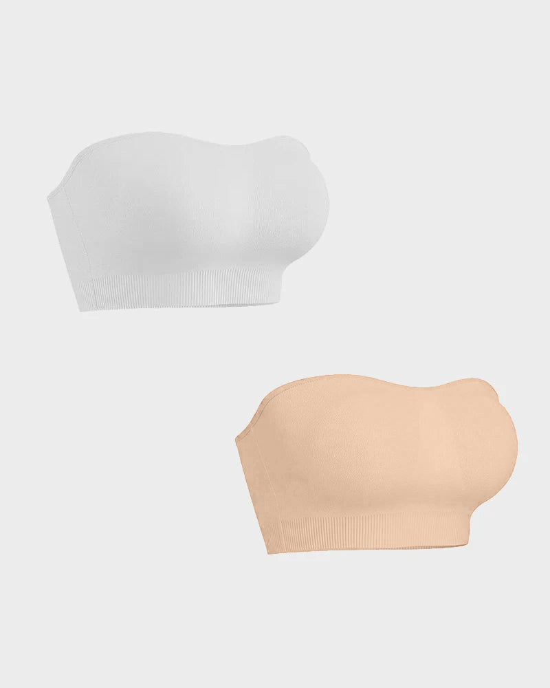 🔥Buy 2 Get 1 Free🔥Non-Slip Bandeau Seamless Wireless Strapless Bra