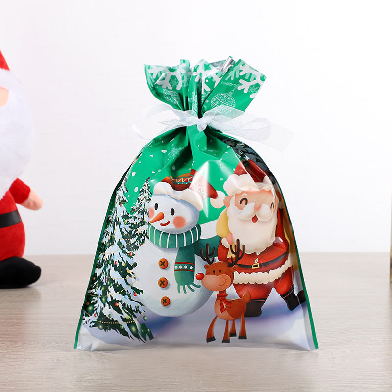 🎄50K+ Sold 🔥 Christmas Sale 49% OFF 🎁 Biodegradable Drawstring Christmas Gift Bags 🎅