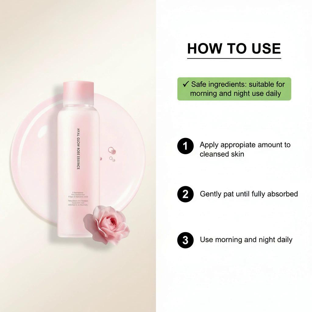 Seurico Hyal Glow Rose Essence