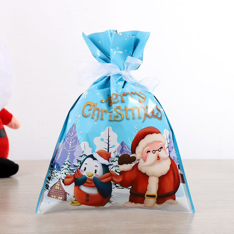 🎄50K+ Sold 🔥 Christmas Sale 49% OFF 🎁 Biodegradable Drawstring Christmas Gift Bags 🎅
