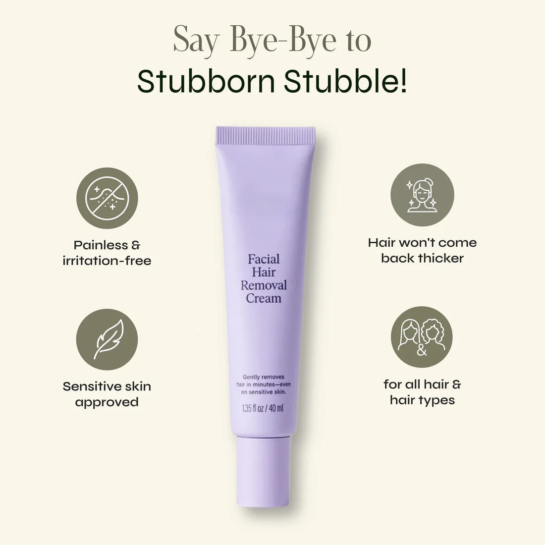 Buy 3 Get 3 Free🔥🔥Painless Hair Removal Cream