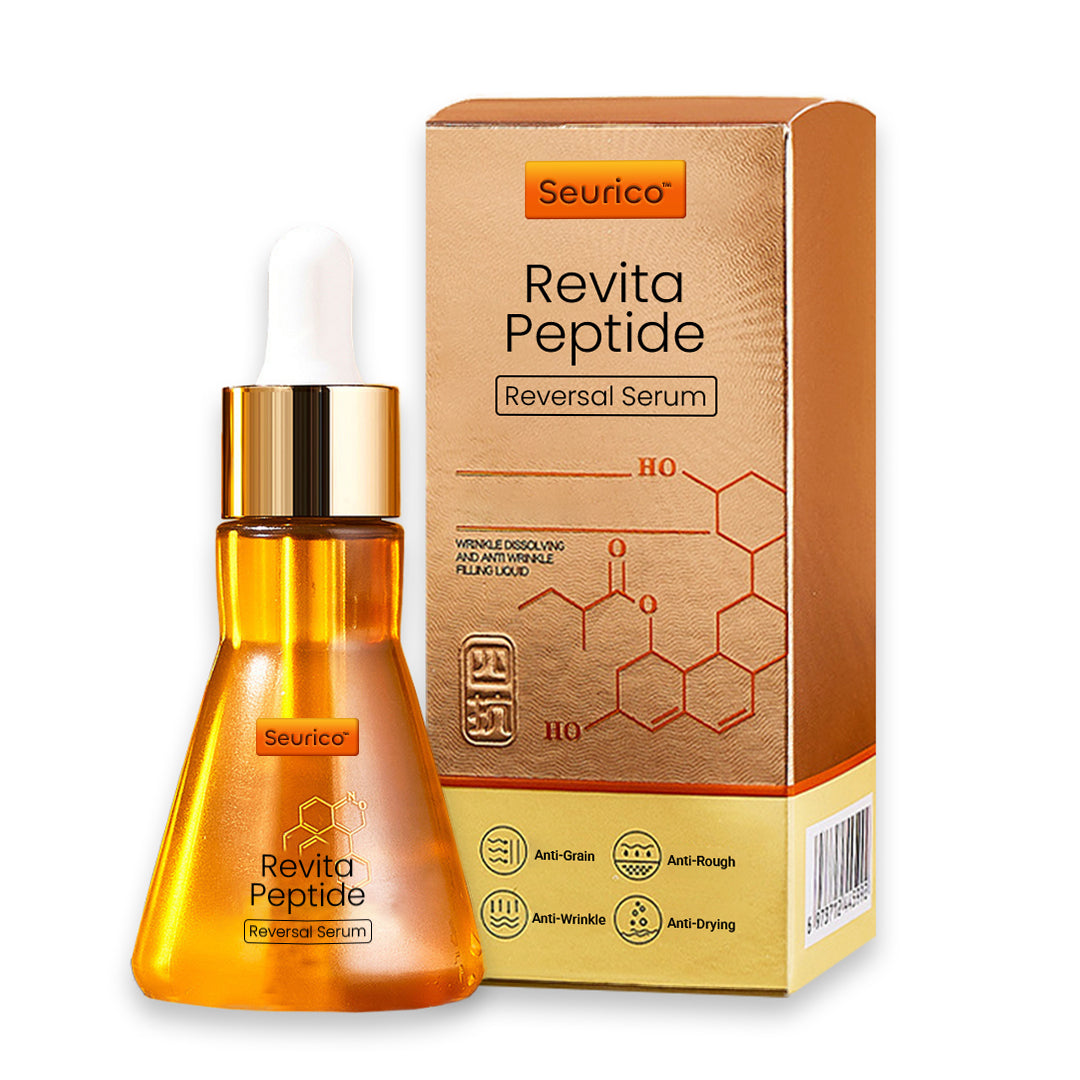 Seurico™ RevitaPeptide Reversal Serum ✨ Tightens & Lifts | Reduces Wrinkles & Fine Lines | Boosts Skin Elasticity 💛