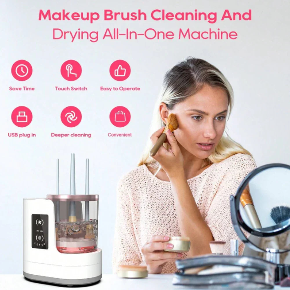 🎁Last Day 49% OFF🔥Makeup Brush Cleaner & Dryer