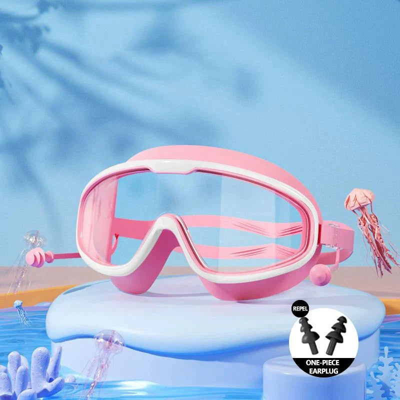 ✨2025 Hot Sale 55%-OFF-🌊HD children's large frame waterproof and anti-fog swimming goggles