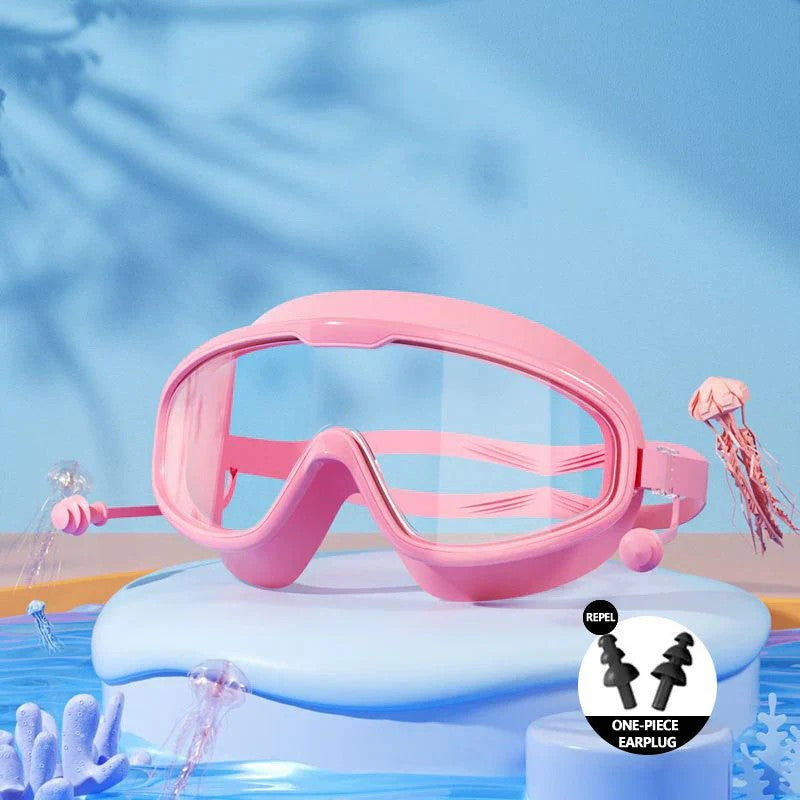 ✨2025 Hot Sale 55%-OFF-🌊HD children's large frame waterproof and anti-fog swimming goggles