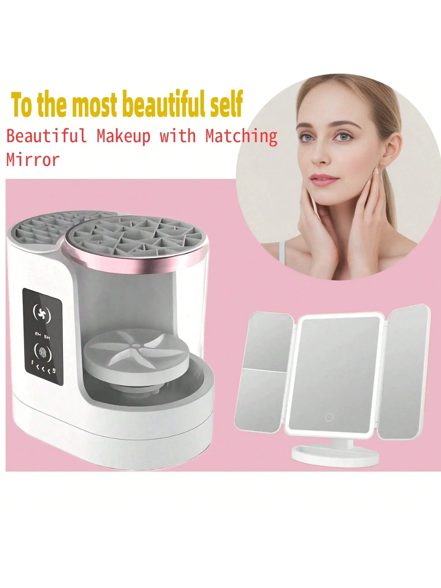 🎁Last Day 49% OFF🔥Makeup Brush Cleaner & Dryer
