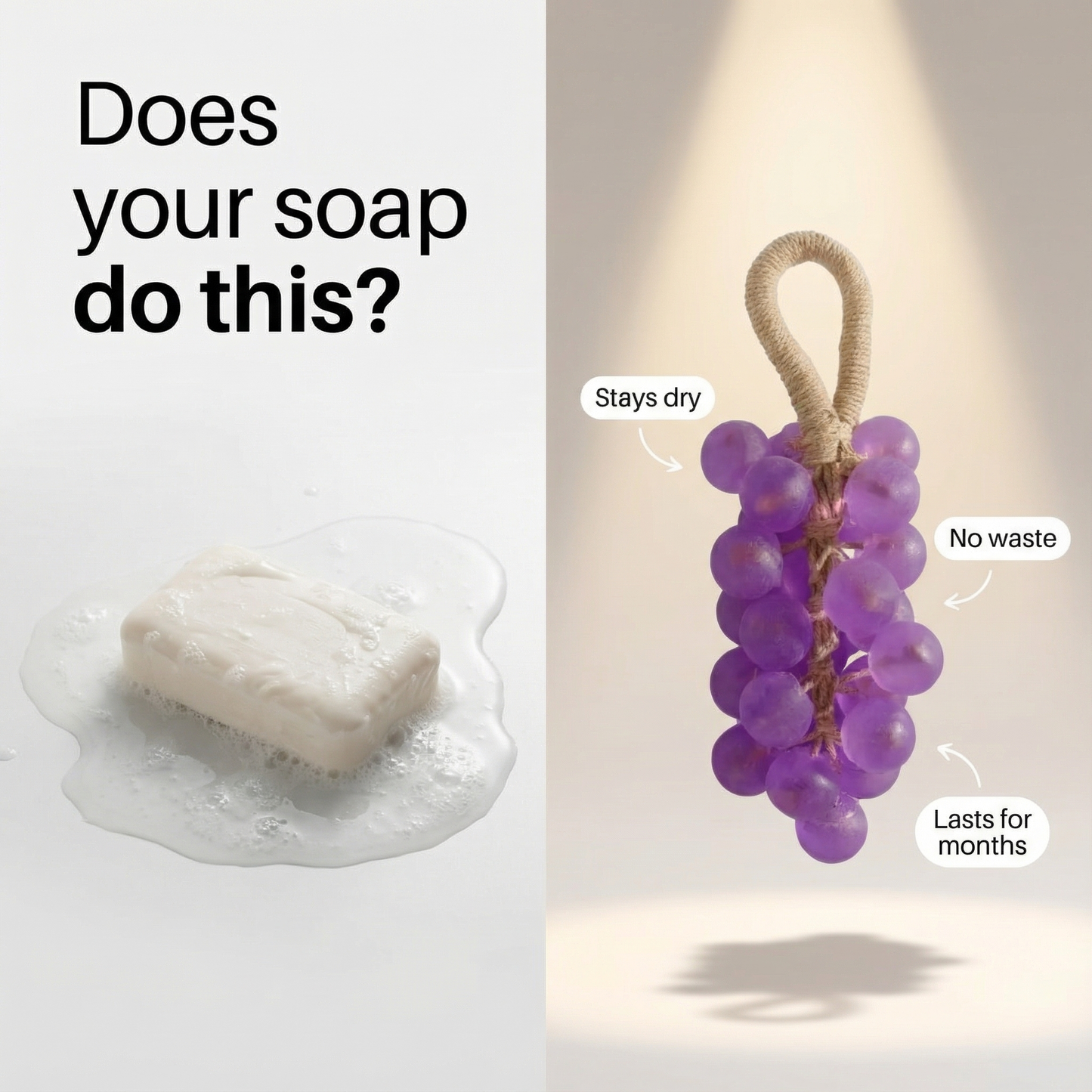All-In-One Hanging Soap - The Infinite Soap