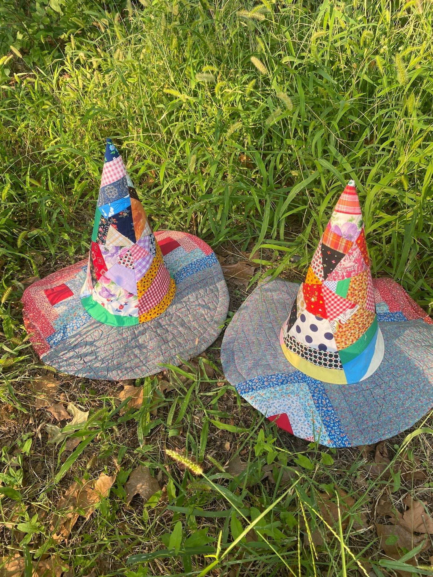 🔥Last Day 49% OFF - The Quilted Witch Hat | Handcrafted Folk Art Hat