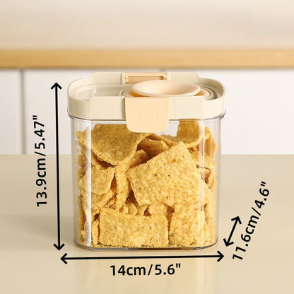 Push-type Sealed Box Storage Jar