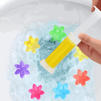 🔥Hot Sale🚽84 Flowers Toilet Cleaner Gel Stamp