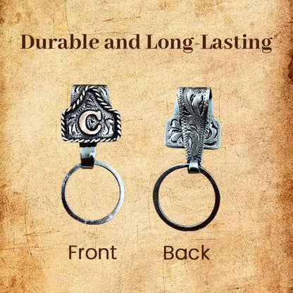 🤠Vintage Letter Keychain