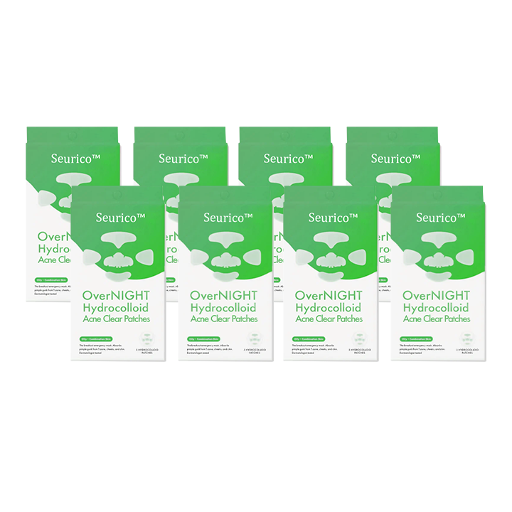 Seurico™ Overnight Hydrocolloid Acne Clear Patches