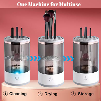 Discount (Today Only)Automatic Makeup Brush Cleaner Machine