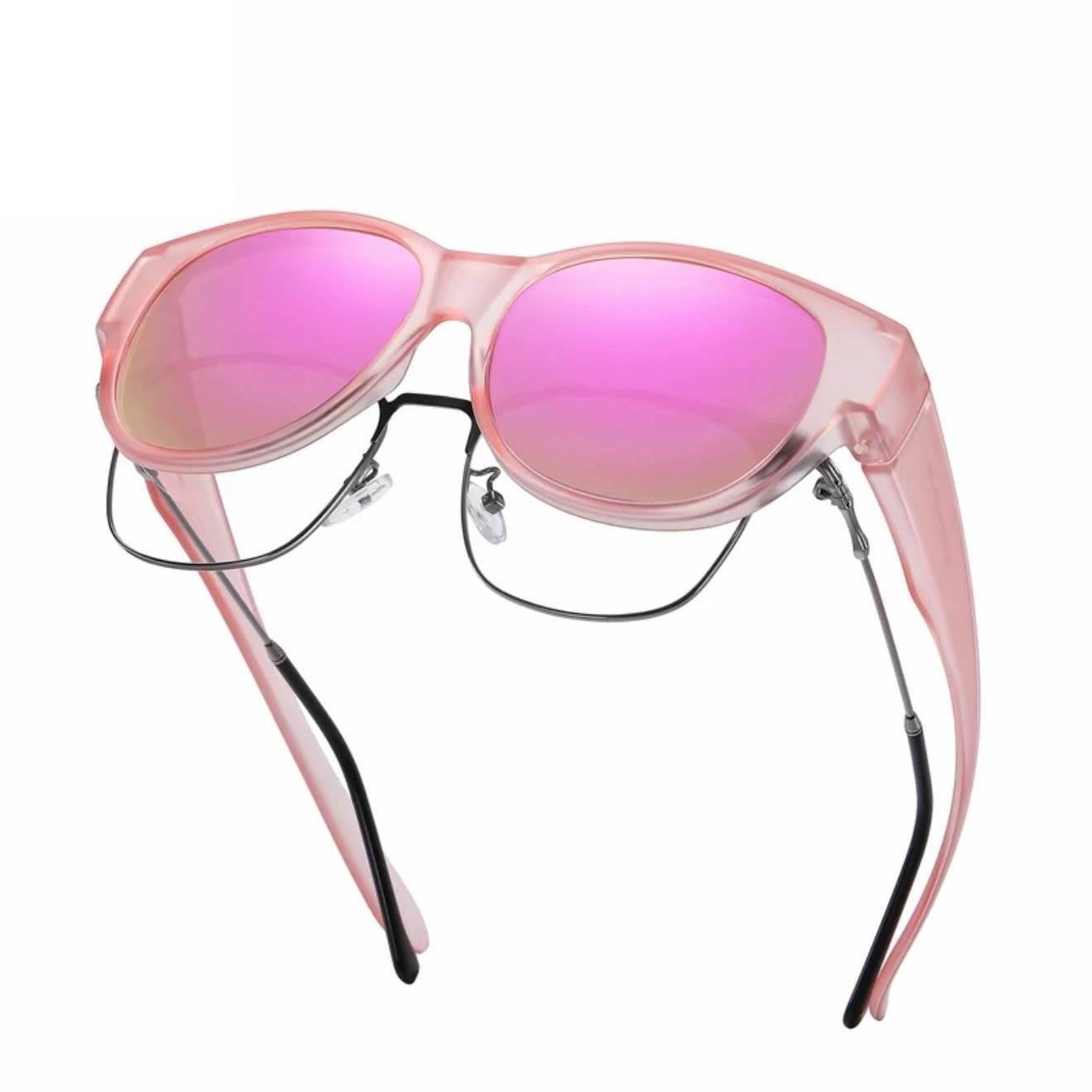 📢😎 2025 New Polarized UV400 Protection Trendy Round Cat-eye Sunglasses 😺🕶️