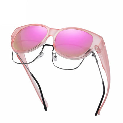 📢😎 2025 New Polarized UV400 Protection Trendy Round Cat-eye Sunglasses 😺🕶️