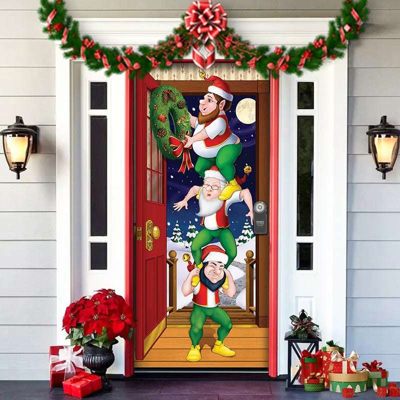 2025 Christmas Front Door Decoration