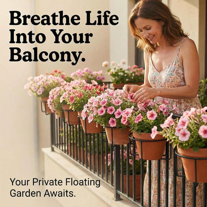 🌱Buy More Save More 🌿Railing Plant Hanger