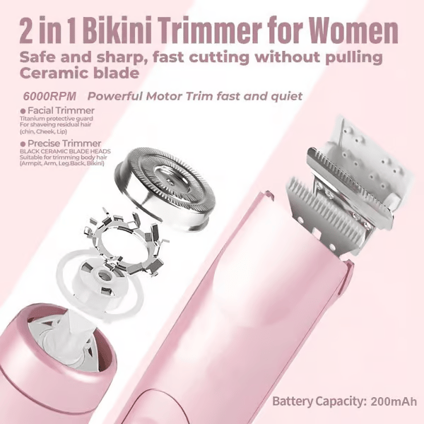 🏆Flash Sale⚡ 50K+ SOLD! Almost Gone-💥🔥 Comfort 2 in 1 Electric Lady Shaver,Best Gifts