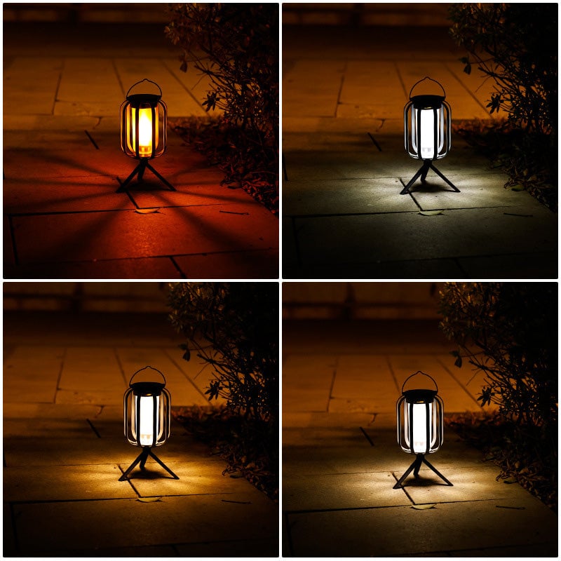 🌞2025 Promotion🔥 Solar Lantern Outdoor Light, Four Modes