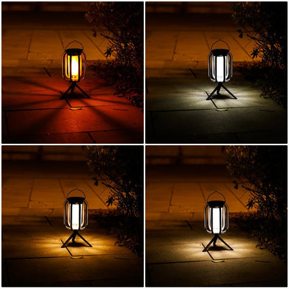 🌞2025 Promotion🔥 Solar Lantern Outdoor Light, Four Modes