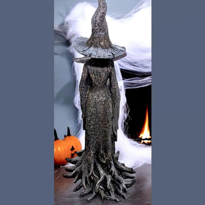 🔥LAST DAY 49% OFF - 🧙‍♀️💫Hand-Painted Enchanting Witch Statue: The Guardian of Your Home (✨Same as in the video)