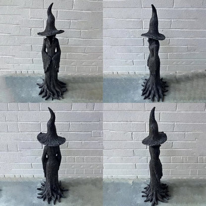 🔥LAST DAY 49% OFF - 🧙‍♀️💫Hand-Painted Enchanting Witch Statue: The Guardian of Your Home (✨Same as in the video)