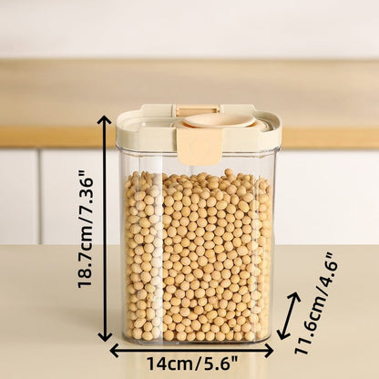 Push-type Sealed Box Storage Jar