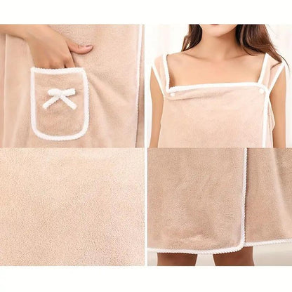 Women's Coral Fleece Bathrobe