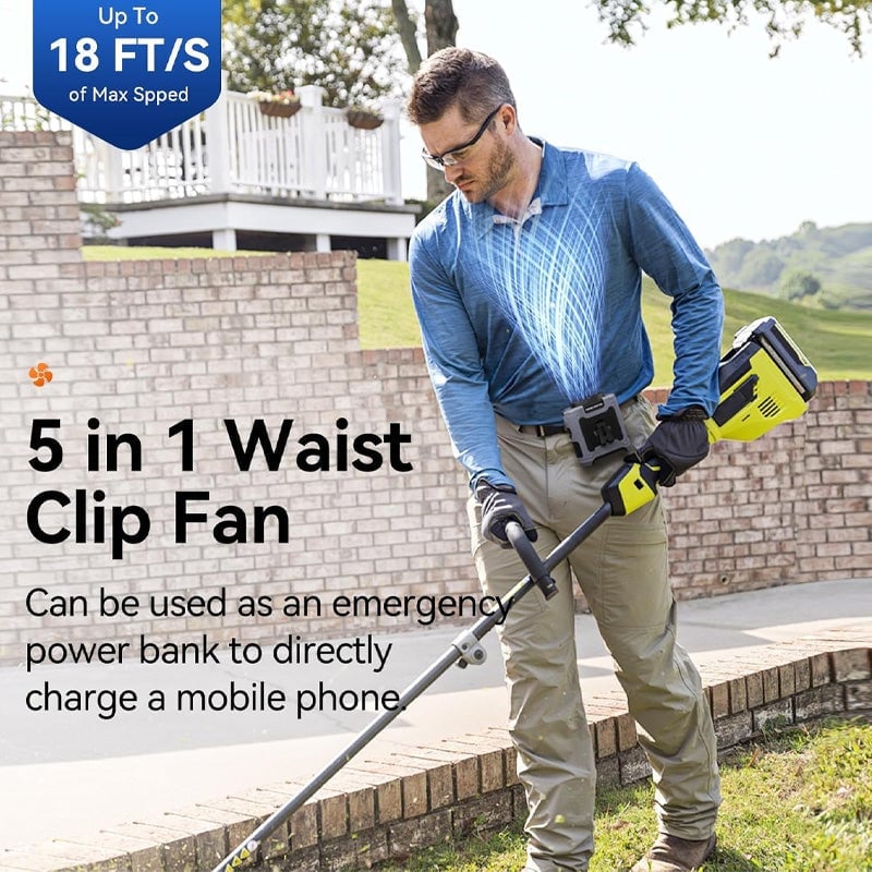 Today only: Special offer 🔥Outdoor clip-on waist fan
