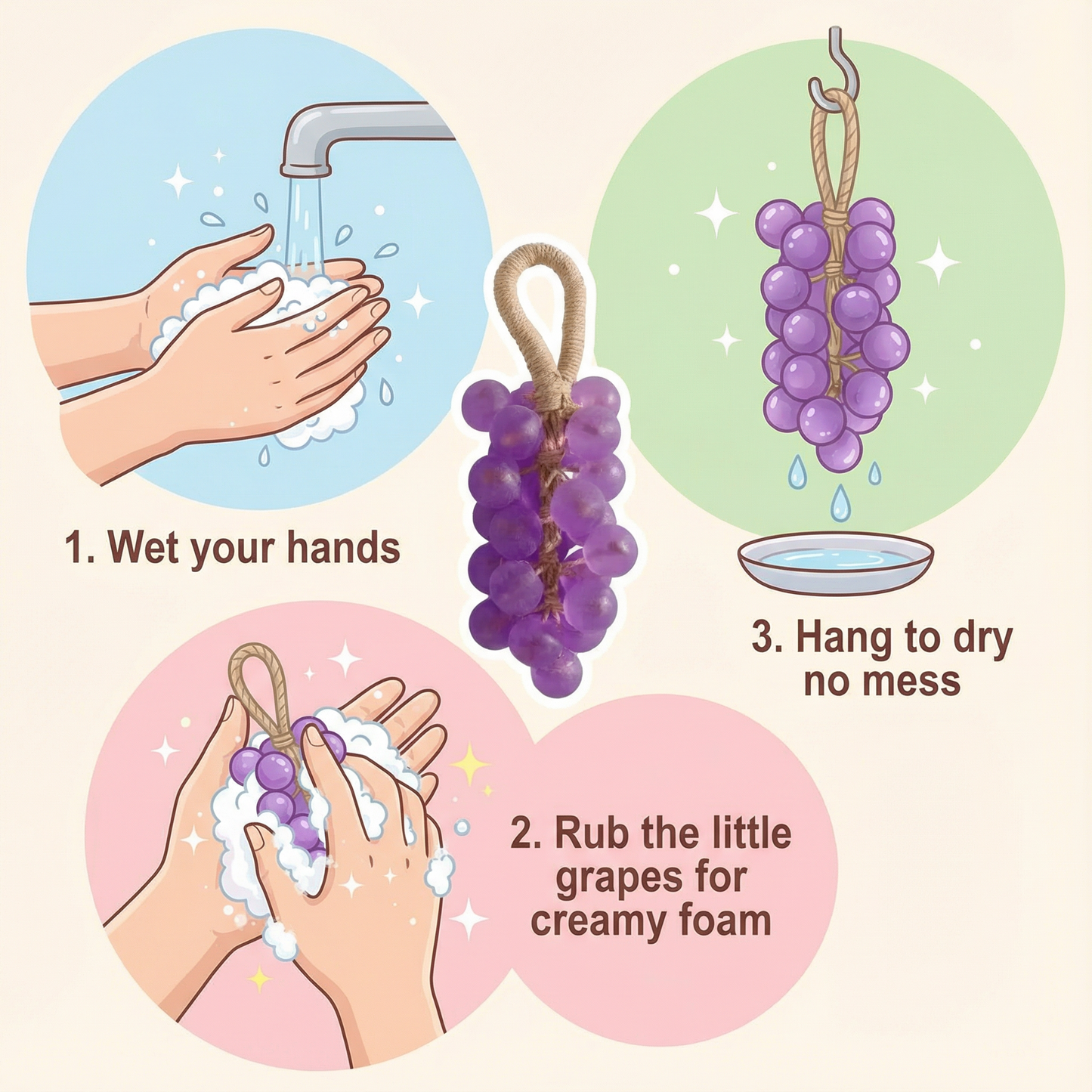 All-In-One Hanging Soap - The Infinite Soap