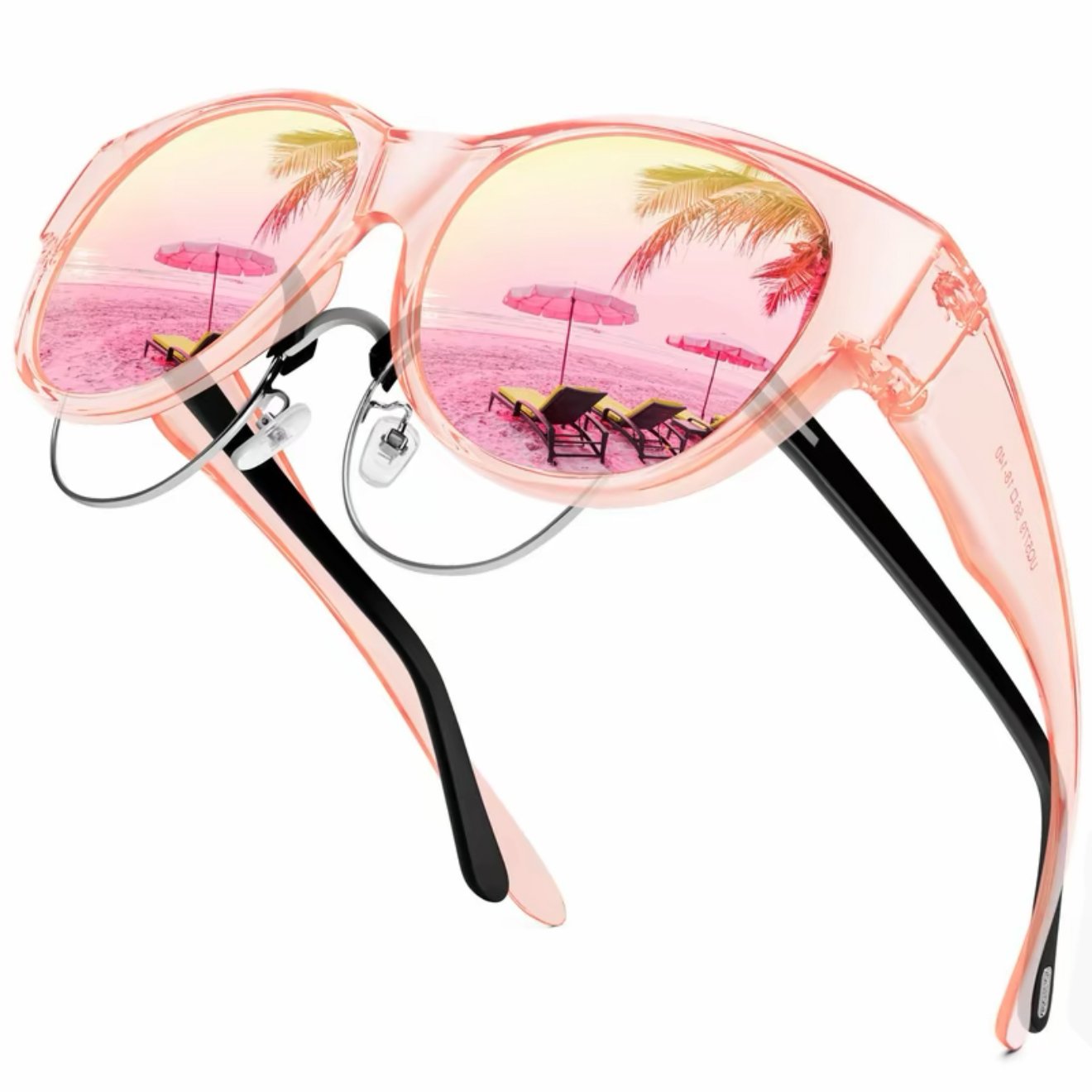 📢😎 2025 New Polarized UV400 Protection Trendy Round Cat-eye Sunglasses 😺🕶️